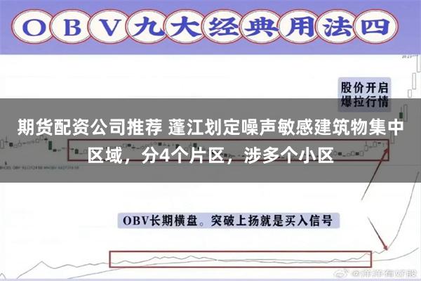 期货配资公司推荐 蓬江划定噪声敏感建筑物集中区域，分4个片区，涉多个小区